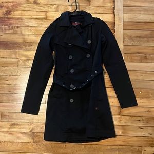 Royal Bones Ladies laced back pea coat size XS